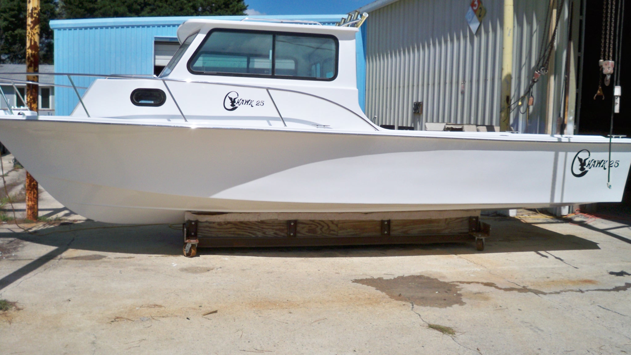 25 Sport Cabin C Hawk 007 Chawk Boats Inc Skiffs Sport Cabins